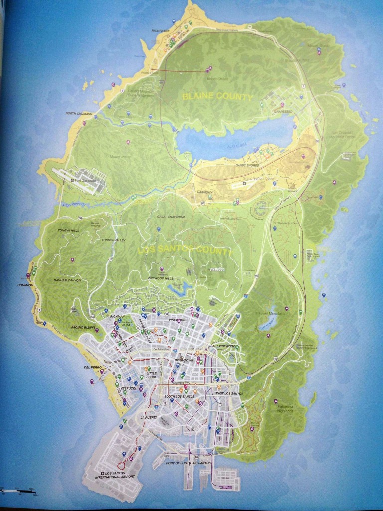 GTA 5 Map